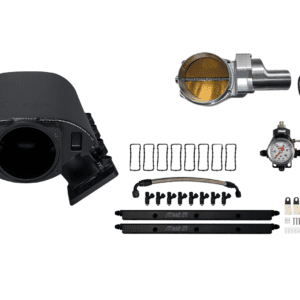 Car engine components and accessories displayed.