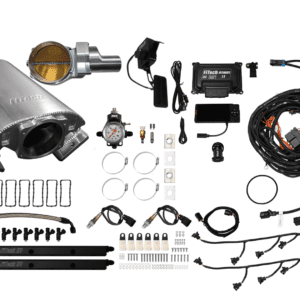 Car engine components and wiring kit.