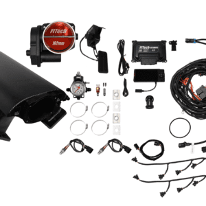 Automotive electronic fuel injection system components.