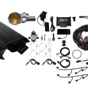 Car engine electronic components and wiring kit.