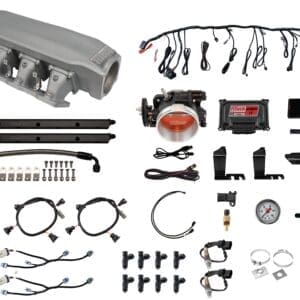 Car engine parts and accessories collection.