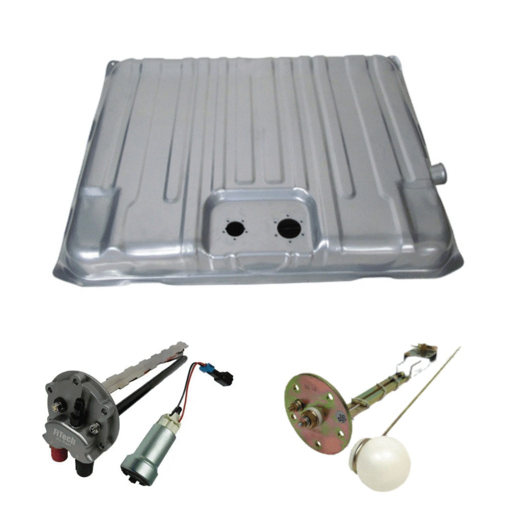 58153 Go Fuel 440 LPH EFI Fuel Tank Kit, 1964-67 El Camino and ChevelleMalibu Wagon Fuel Injection Gas Tank, no straps