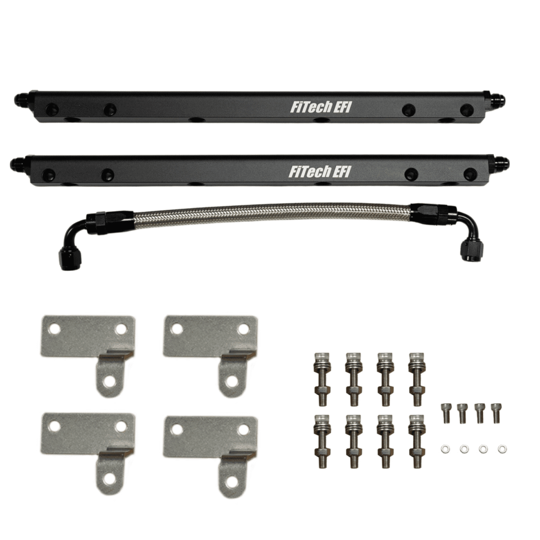<span style="color:#ED3237;">37854-1</span><br>SBC Go Port Fuel Rail Set