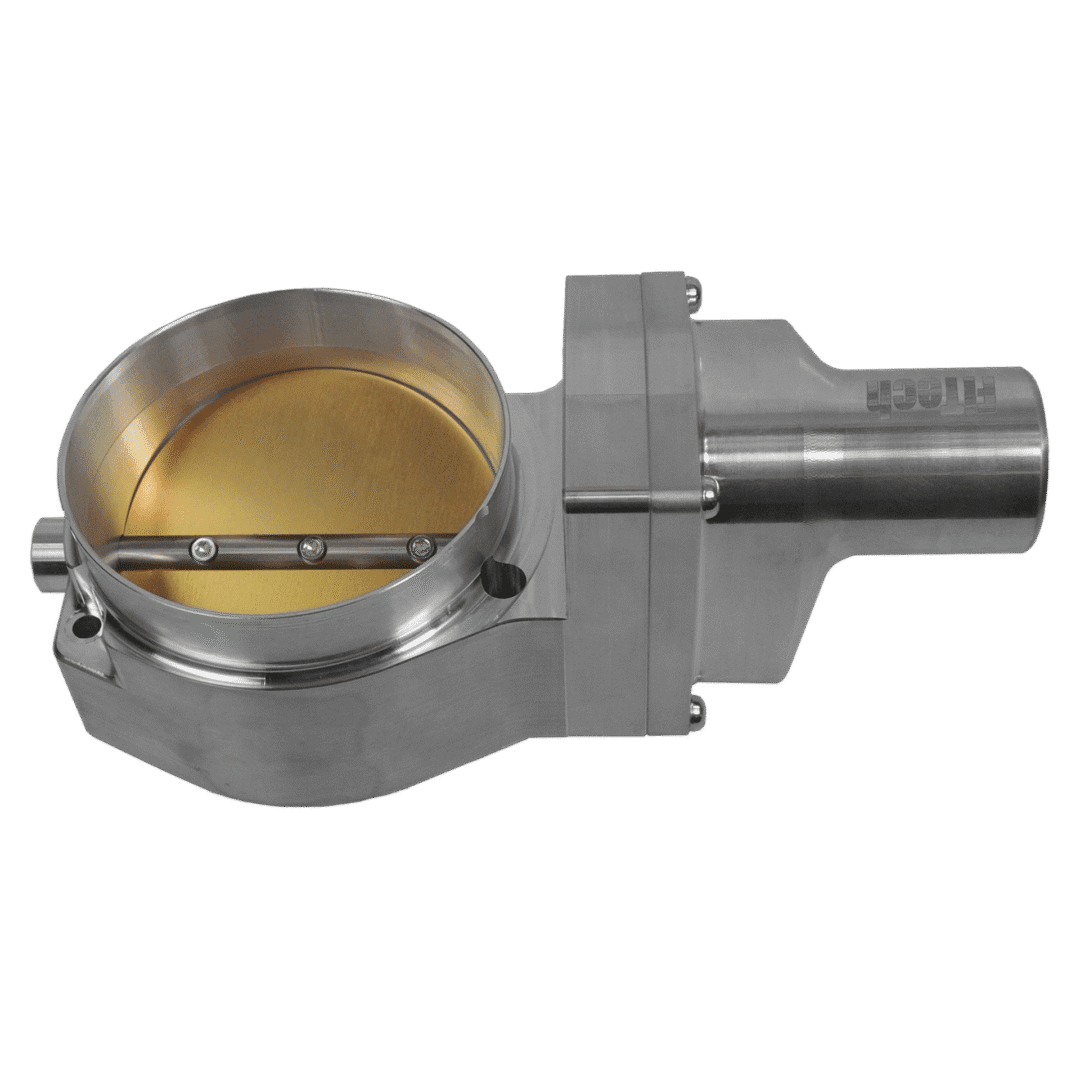 <span style="color:#ED3237;">70122</span><br>FiTech LS Billet Drive By Wire DBW Throttle Body, Brilliant, 102mm - Image 4