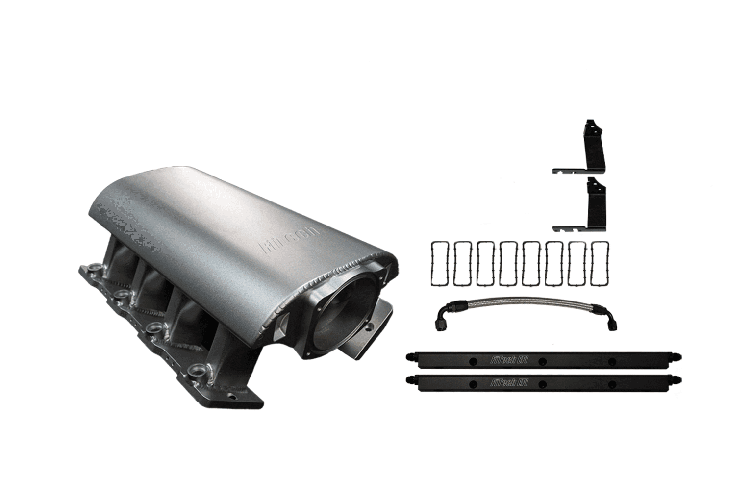 73117 Ultimate Rebel Satin Tall LS1 Intake with Fuel Rails - FiTech ...