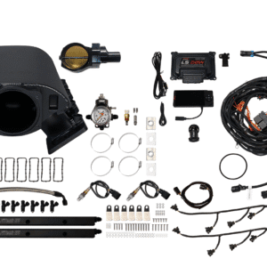 Complete automotive wiring harness and components kit.