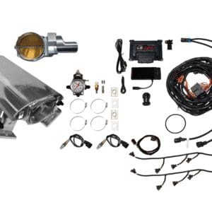 Comprehensive police motorcycle communication system with all components.