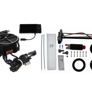<span style="color:#ED3237;">36012</span><br>Go EFI 2 Barrel 400 HP Black EFI System With Go Fuel In-Tank Master Kit