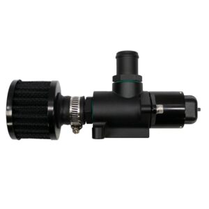 <span style="color:#ED3237;">60042</span><br>Remote IAC Block, Black, (incl IAC motor, filter, fittings, mounting hardware).