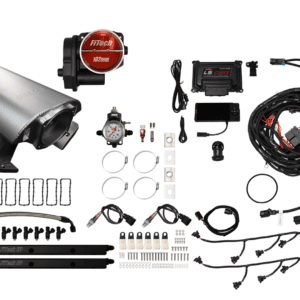 <span style="color:#ED3237;">73123DBWNP</span><br>Ultimate Rebel Satin Tall LS1 750 HP EFI System Tall Cathedral Intake DBW 102mm TB Without Trans Control No Pedal