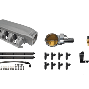 <span style="color:#ED3237;">73301DBWSB</span><br>Nitro-Port Cast LS3 750 HP Loaded/ Short LS3 Port Intake/ Drive-By-Wire Brilliant Billet 102mm Throttle Body