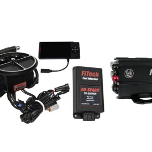 <span style="color:#ED3237;">93560</span><br>Go EFI 2 Barrel 400 HP Black EFI System With Force Fuel Mini Delivery & Go Spark CDI Box Master Kit
