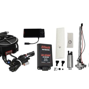 <span style="color:#ED3237;">93612</span><br>Go EFI 2 Barrel 400 HP Black EFI System With Go Fuel In-Tank & Go Spark CDI Box Master Kit