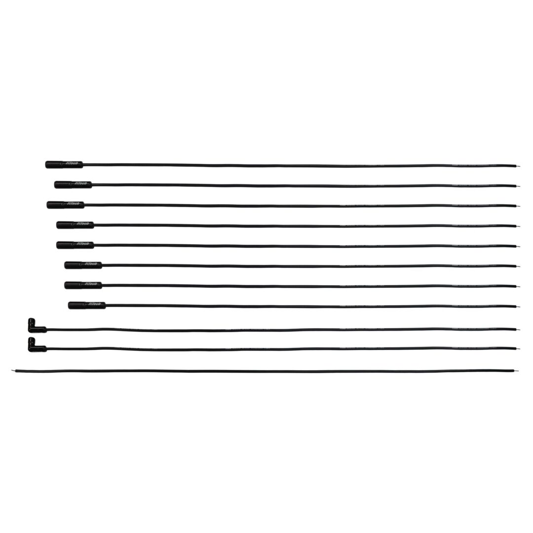<span style="color:#ED3237;">90024</span><br>Go Spark Ceramic Spark Plug Wire Kit, 8mm Universal, Straight - Image 2