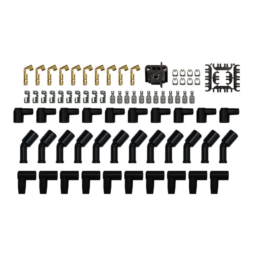 <span style="color:#ED3237;">90024</span><br>Go Spark Ceramic Spark Plug Wire Kit, 8mm Universal, Straight - Image 3