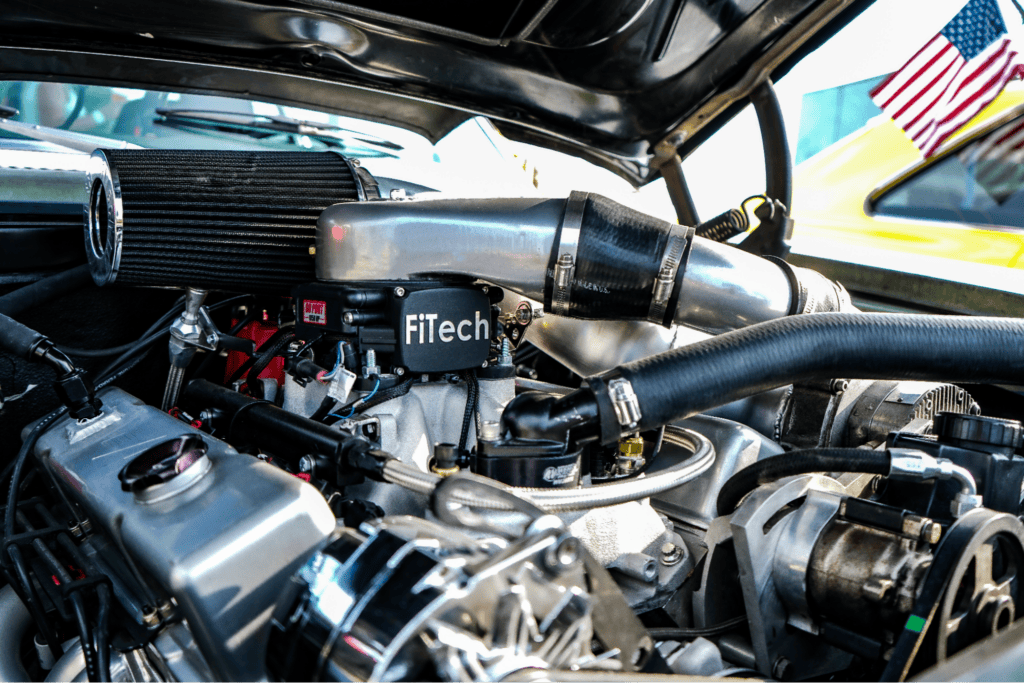 FiTech photo of car engine