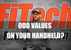Odd Values on Your Handheld FiTech Tech Tuesday