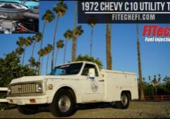 1972 CHEVY C10 UTILITY TRUCK EFI INSTALLATION | FiTech Tech Video