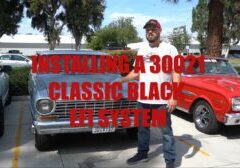 Installing A 30021 Classic Black EFI System
